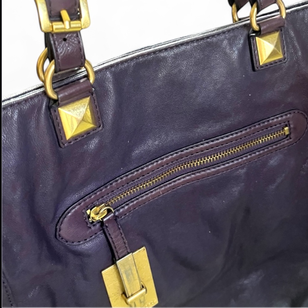 Michael Kors Purple Tote Bag - Picture 7 of 7